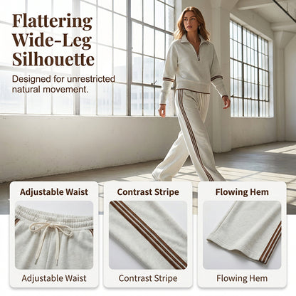 Women's Half-Zip Tracksuit Set