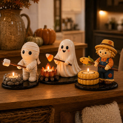 💥Halloween Campfire Tealight Holder