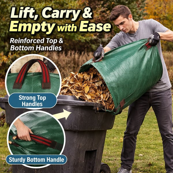 Mid Season Sale - 50% OFF!🍂 Reusable Garden Trash Bags