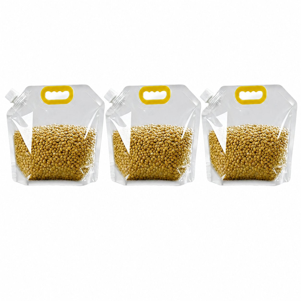 Reusable Leak-Proof Food Storage Sealed Bags with Portable Handle
