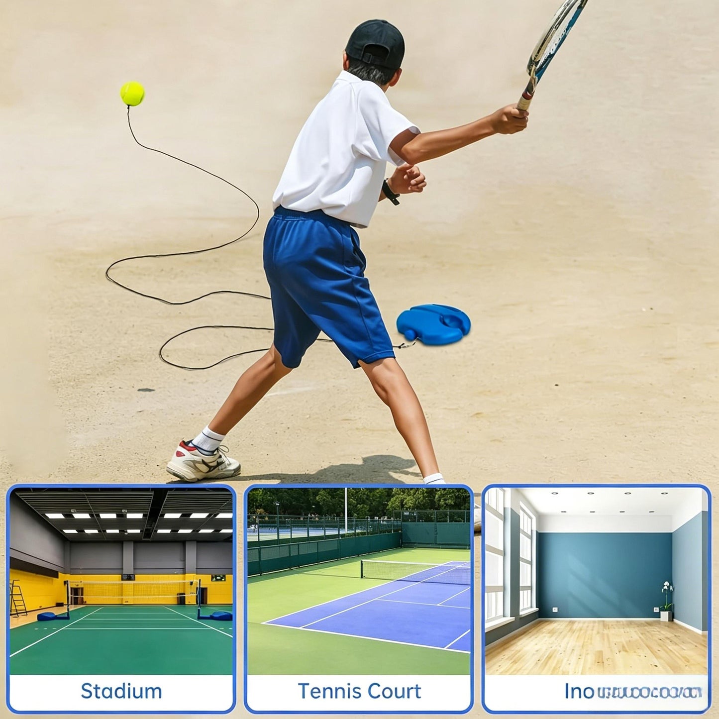🔥LAST DAY SALE ONLY!! ✨Tennis Ball Training Baseboard