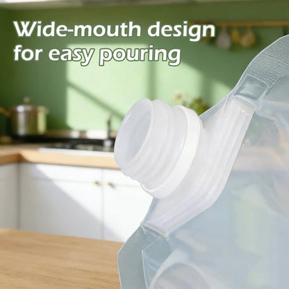 Reusable Leak-Proof Food Storage Sealed Bags with Portable Handle