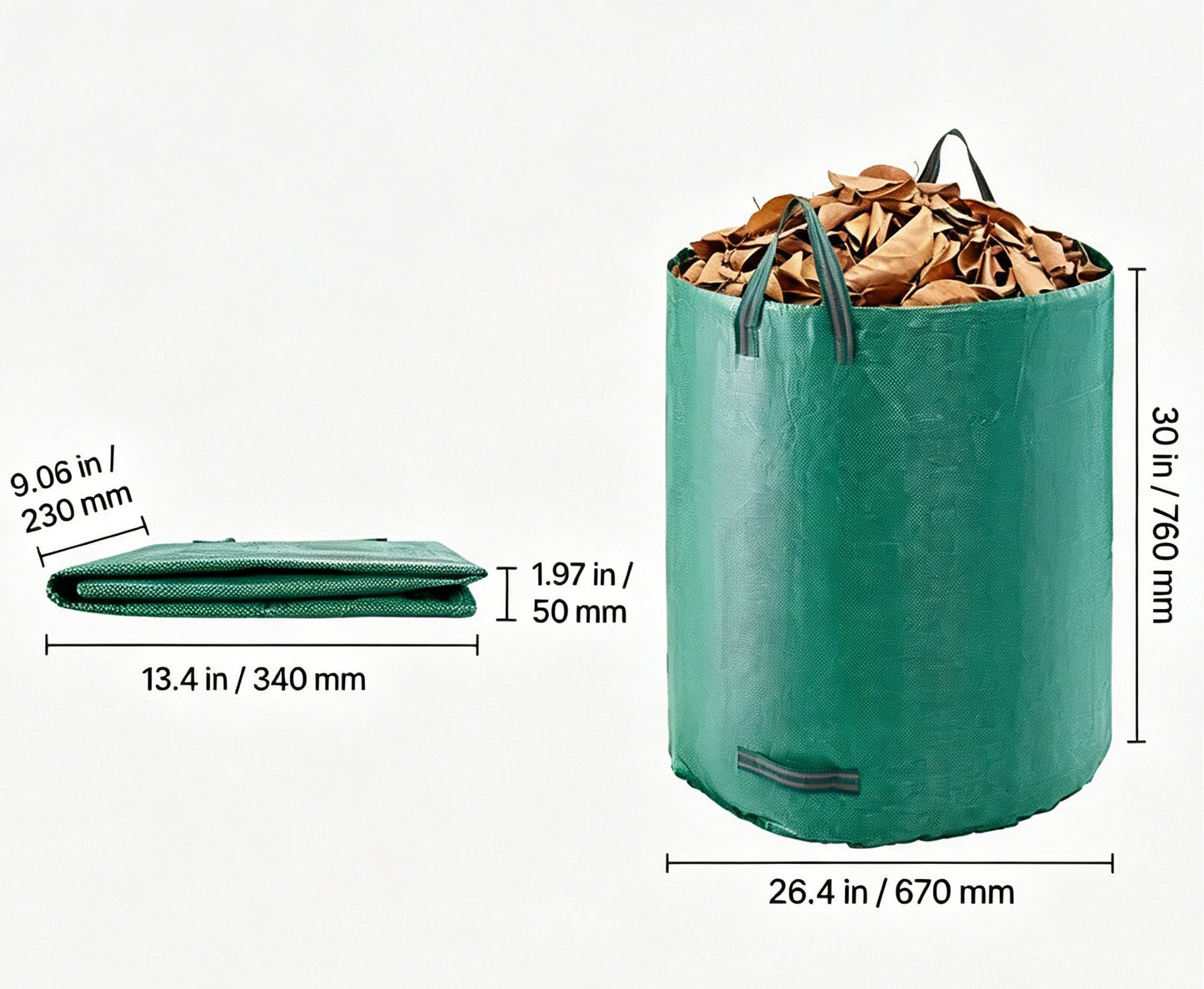Mid Season Sale - 50% OFF!🍂 Reusable Garden Trash Bags