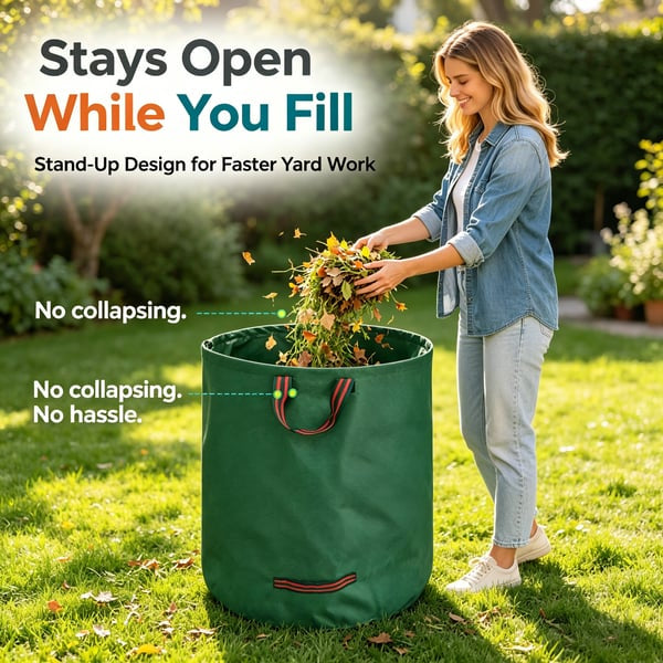 Mid Season Sale - 50% OFF!🍂 Reusable Garden Trash Bags